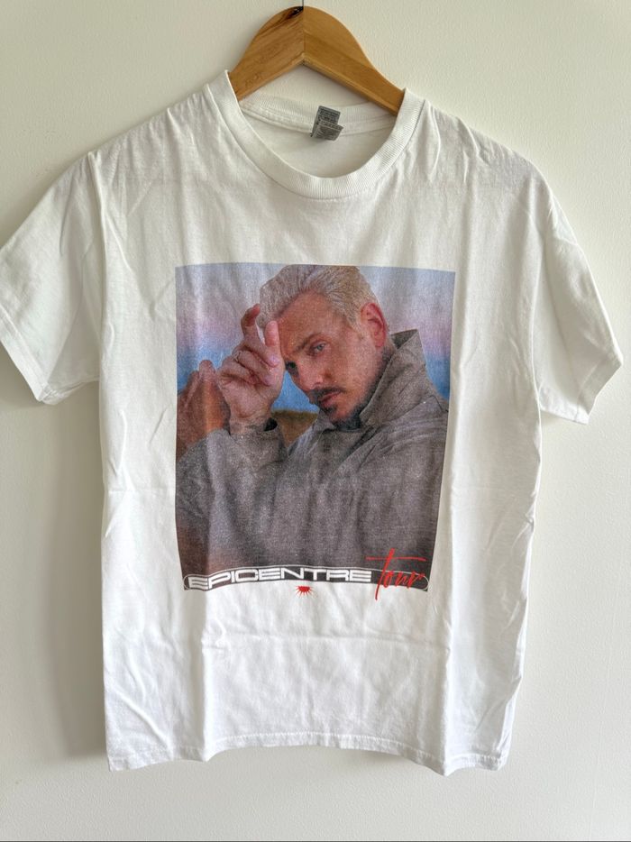 T-shirt manches courtes blanc m.pokora Matt pokora épicentre 2024/2025 taille 36 S