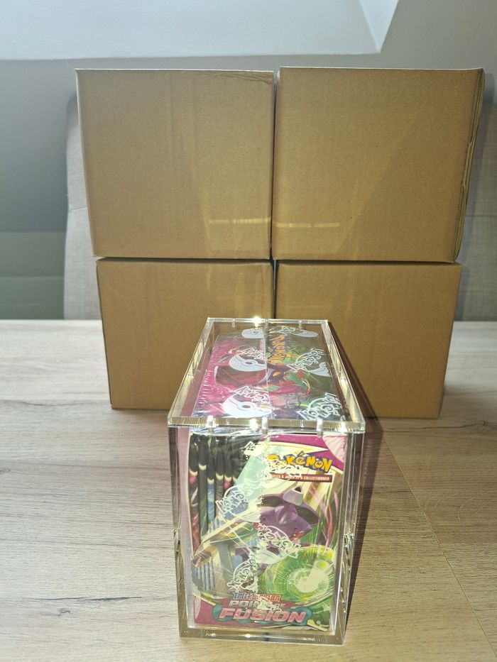 Lot de 4 acryliques display 36 boosters Pokémon aimantée épaisse de qualité premium - photo numéro 3