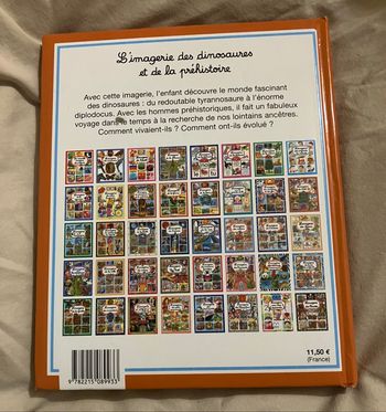 L’imagerie des dinosaures et préhistoire livre