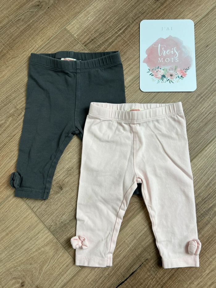 Lot 2 leggings Du Pareil au même