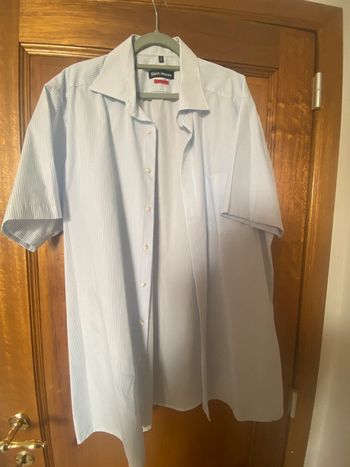Chemise lignées à manches courtes
