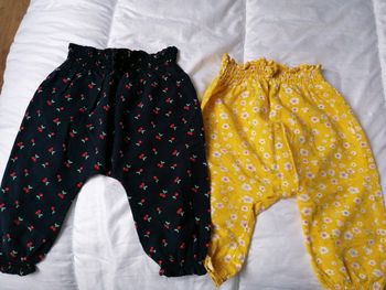 Lot 2 sarouels kiabi taille 9 mois