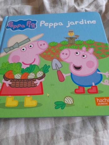 livre  peppa jardine