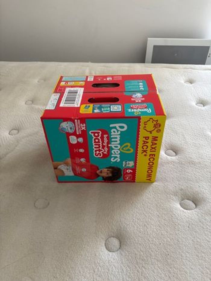 74 couches Pampers Pants baby dry taille 6 - photo numéro 3