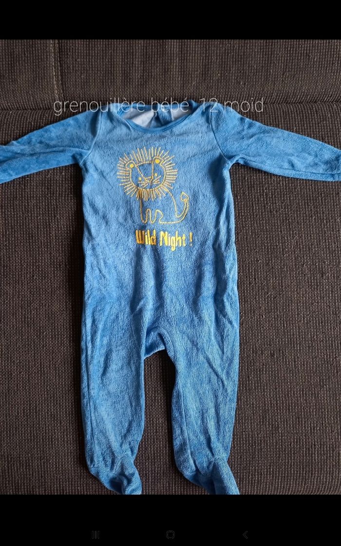 Grenouillère bébé