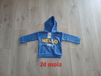 Sweat Gémo 24 mois neuf
