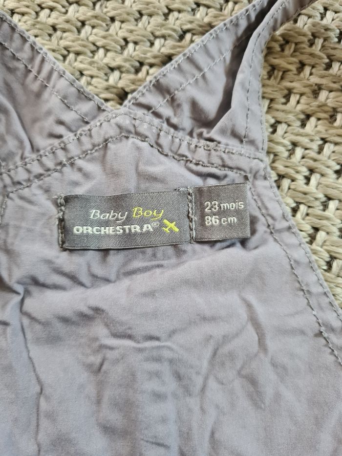 Salopette légère grise - 24 mois - photo numéro 9