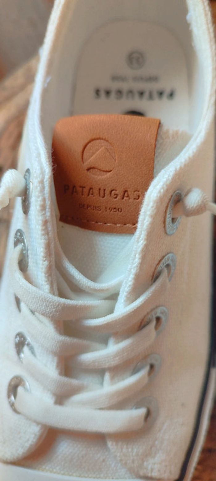 Chaussures blanche pataugas garçon pointure 33 - photo numéro 6