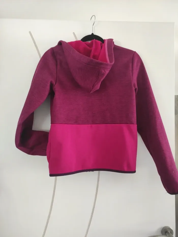 Veste sweat à capuche fille Decathlon T14ans - photo numéro 3