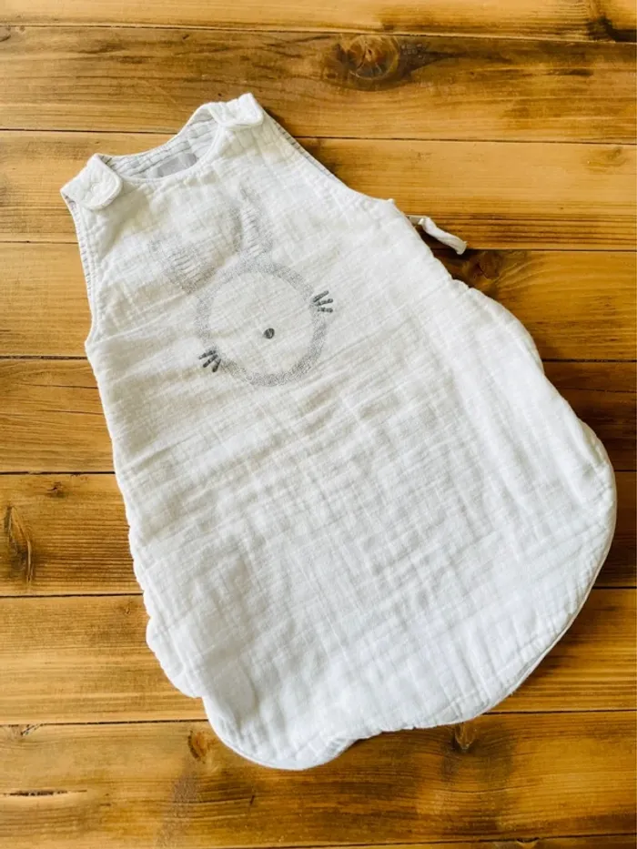 Turbulette légère en gaze de coton