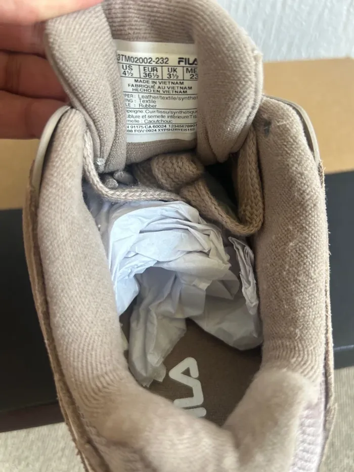 Baskets Fila corda Suède goat 36.5 - photo numéro 7