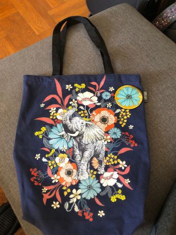 Sac cartesdart éléphant