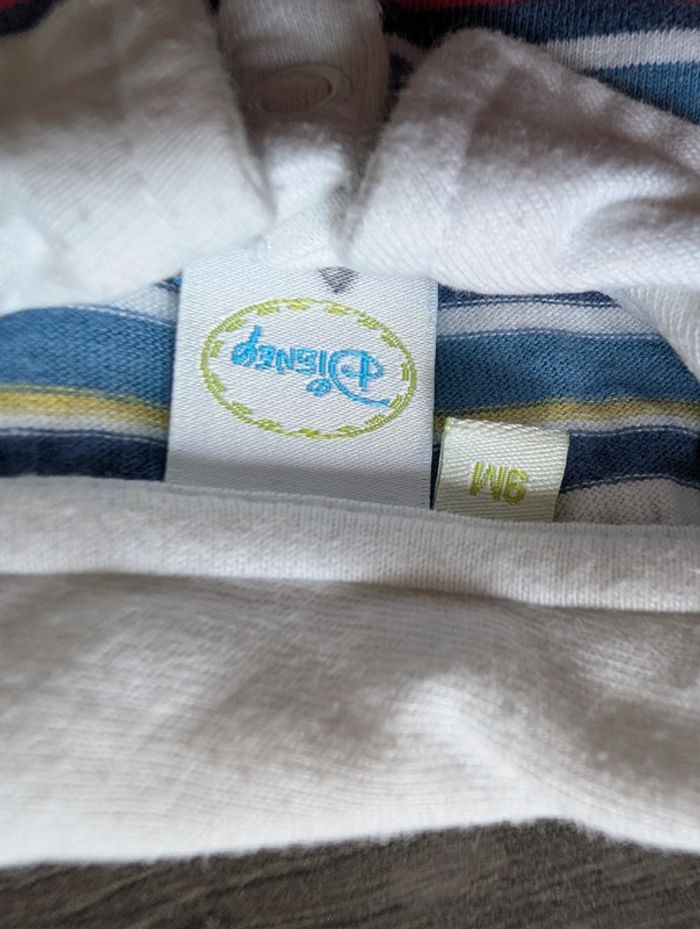 T-shirt manches longues rayé Mickey - photo numéro 4