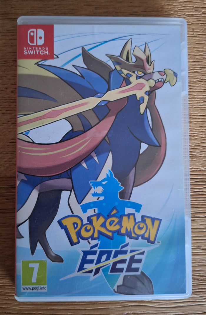 Jeu Switch Pokémon Epée - complet