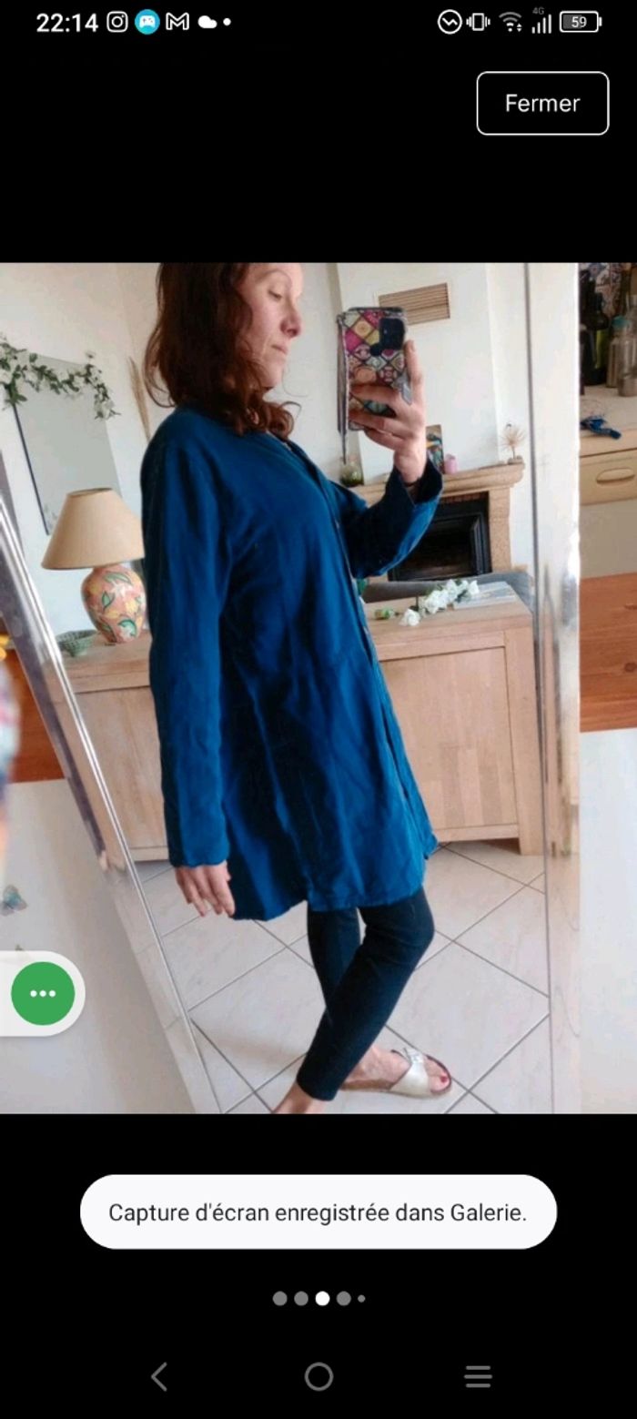 Liquette femme XL bleu marine c77 - photo numéro 2