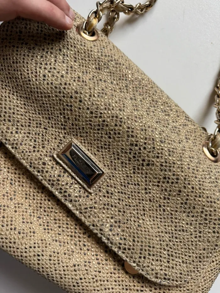 Sac à main doré gris - photo numéro 14