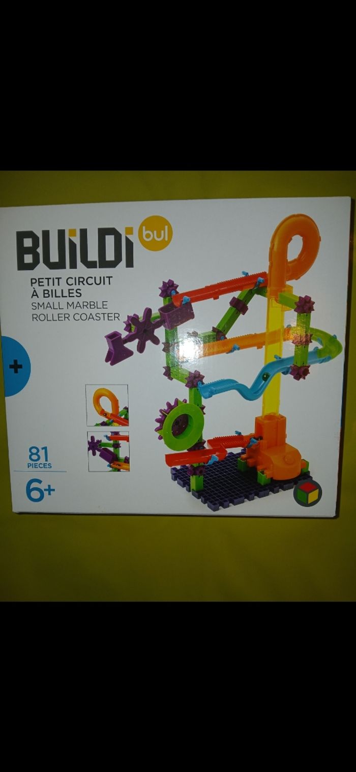 Jouet buildibul petit circuit a billes 6 ans