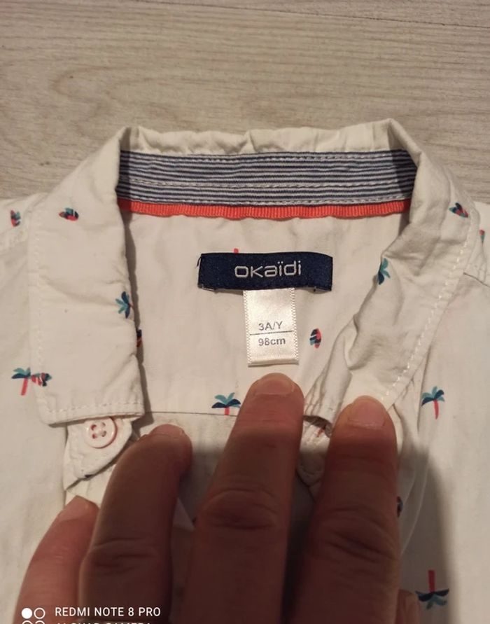 Chemise taille 3 ans Okaidi - photo numéro 3