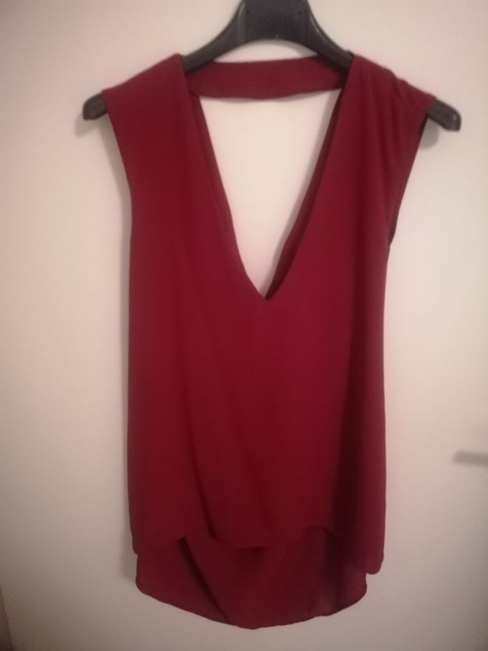Top rouge - photo numéro 2