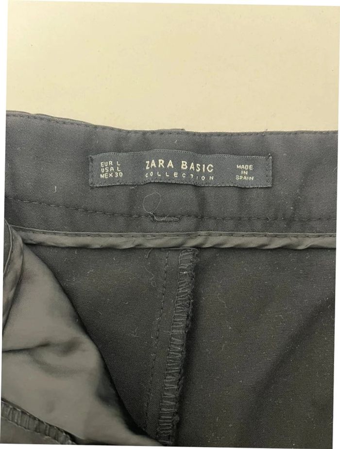 Short noir Zara taille L - photo numéro 3