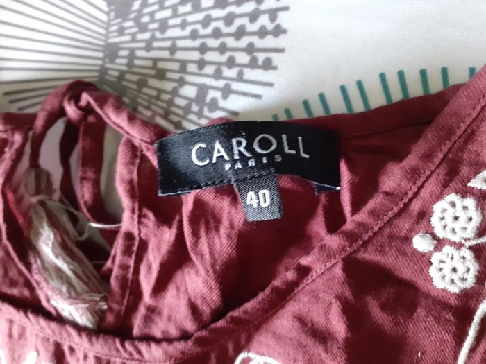Tee-shirt Caroll taille 40 - photo numéro 2