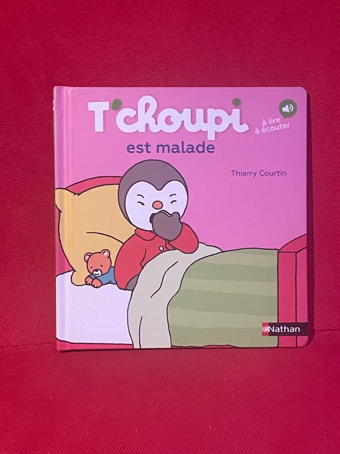Livre Tchoupi est malade