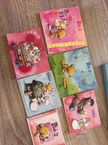 Lot de 6 post it diddl