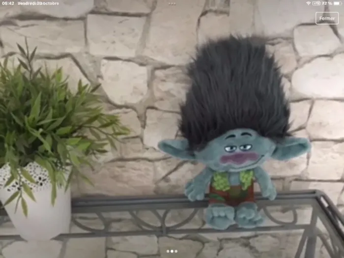 Grande peluche trolls - photo numéro 2