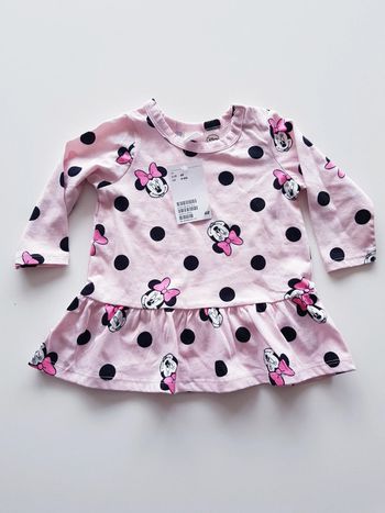 H&M - Disney - Robe manches longues - Minnie - Neuve avec étiquette ! (6 mois)