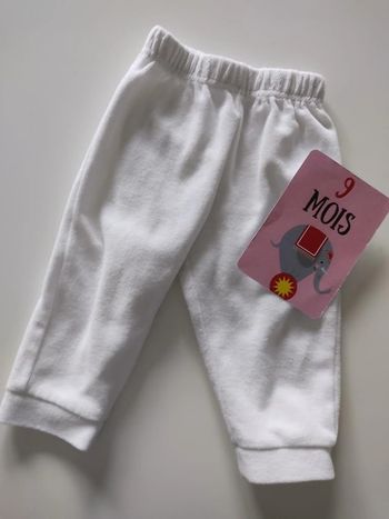 Bas velours taille 9 mois