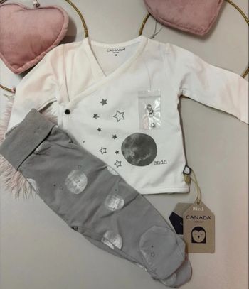 Ensemble bébé - neuf - Canada House - Taille 1/3 mois 