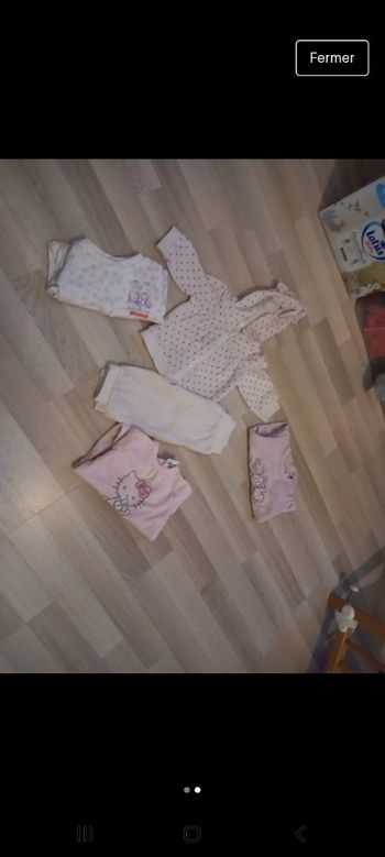 lot bébé fille 6 mois