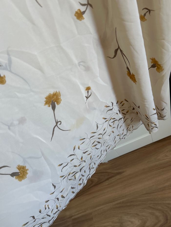 Robe longue beige à motifs Col V Boutique Indépendante Taille Unique - photo numéro 6