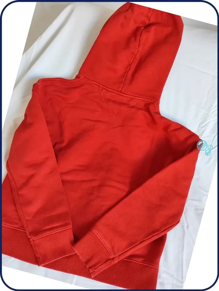 Sweat - rouge - tommy jeans - Xs - photo numéro 3
