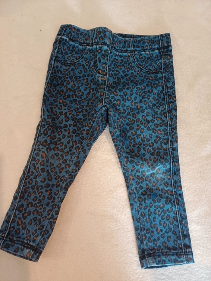 Jegging bleu 18 mois
