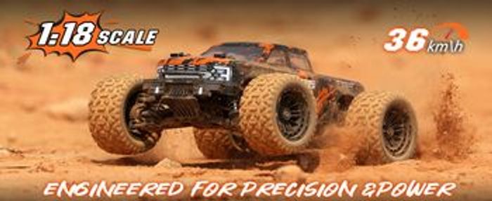 Voiture RC Grande Vitesse Monster Truck - photo numéro 3