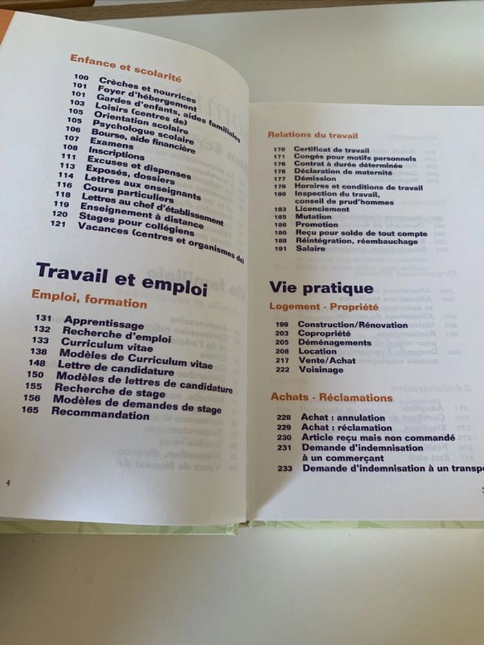 Livre La correspondance 500 modèles de lettres Larousse - photo numéro 5