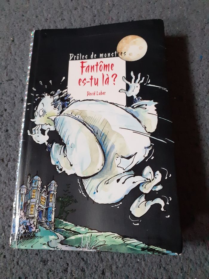 Livre Drôles de monstres Fantôme es-tu là ?