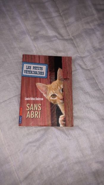 Livre « Sans abri » Les Petits Vétérinaires, Laurie Halse Anderson