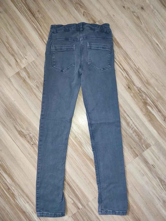 Jean 10 ans tape à l'oeil bleu / gris