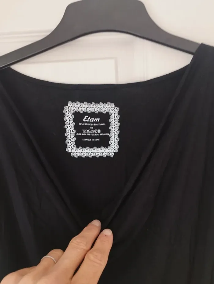 Robe noire Etam S - photo numéro 7