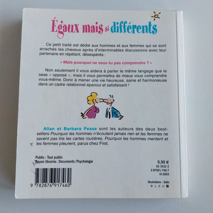 Livre - Égaux mais si différents - photo numéro 2