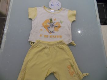 ensemble 6-12 mois disney mickey