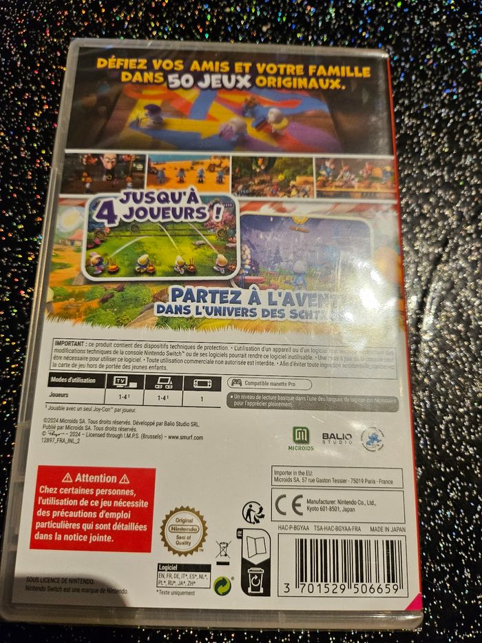 Jeu nintendo switch les schtroumpfs - photo numéro 2