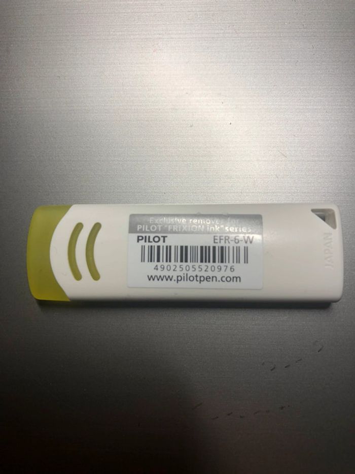 1 gomme pour stylo bic « pilot frixion » NEUVE - photo numéro 3