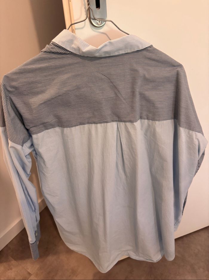 Chemise bi color