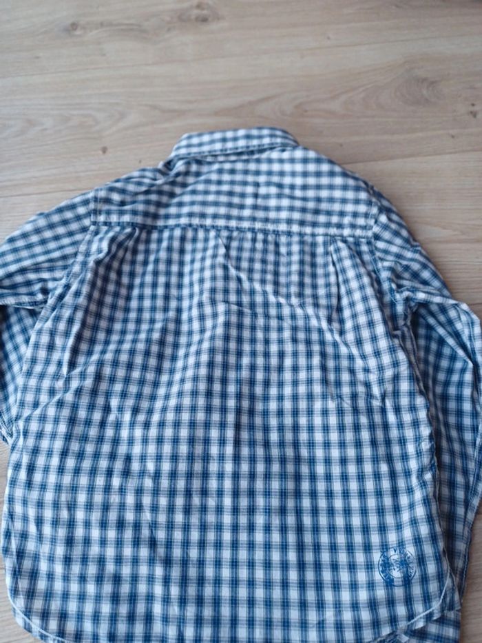 Chemise à carreaux sergent major 7ans - photo numéro 5