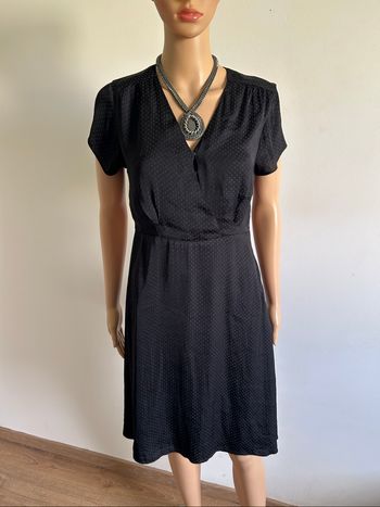 Robe noire à pois LPB Woman taille 36 TBE