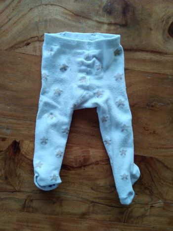 Collants étoiles dorées taille 15-18