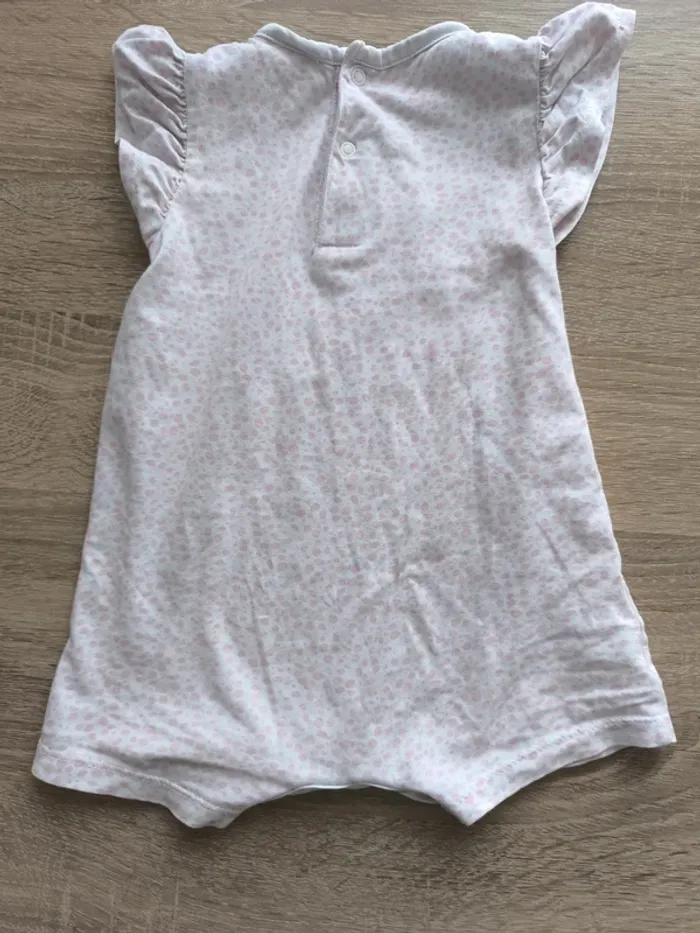 Barboteuse pyjama short 9 mois tex - photo numéro 3
